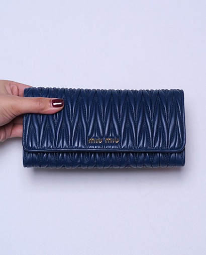 Miu Miu Flap Wallet, front view